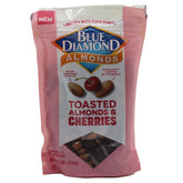 Blue Diamond TOASTED ALMONDS & CHERRIES PRDC 12-7OZ S BAG - Exp. 05/26