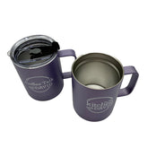 In the Kitchen with David Set of (2) 14-oz Travel Mugs