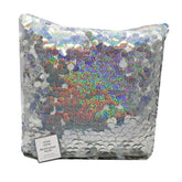 ROOM 2 ROOM PAILLETTE SEQUIN PILLOW WHITE, PURPLE