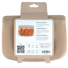 W&P Porter Silicone Reusable Storage Bag, 10oz-OAT