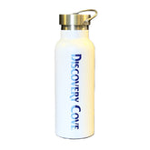 Discovery Cove Authentic 17 oz Canteen Bottle Stainless Double Wall Vacuum Matte White With Pre Priced Sticker $34.99