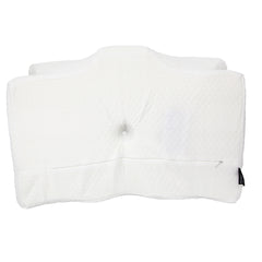 Cozyplayer Cervical Memory Foam Pillow - Unboxed White- Grey
