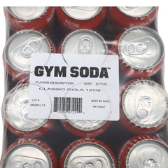 Gym Soda Sparkling Protein Classic Cola 12pk - Exp. 04/27