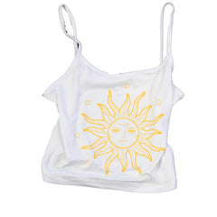 Spaghetti Strap Tank Sun - Assorted Sized - $5 Pre Priced- Small (UPC # 622793325780), Medium ( UPC # 622793325773), Large ( UPC # 622793325766), XL (UPC # 022793325759) SM