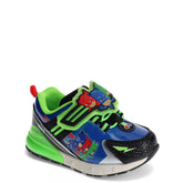 Kids PJ MASK TRIO LIGHT UP RUNNER (BLUE~GREEN) Size 7
