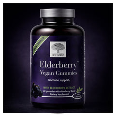 New Nordic - Elderberry Vegan Gummies - EXP 02/27