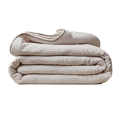 Silk & Snow - Muslin Quilt - King (Oat)
