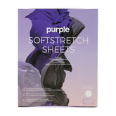 PURPLE SS SHEET SET True White -King