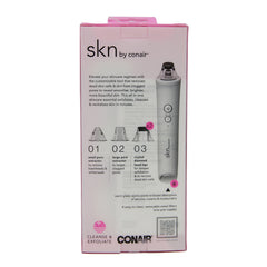 SKN BY CONAIR PORE PURIFIER ADVANCED MICRODERMABRASION TOOL CLEANSE & EXFOLIATE