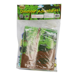 Dinosaur Adventures With Play Mat - 12 Blue & Yellow / Blue, Red & Green Dino