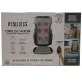 Homedics Cordless Shiatsu Back Massage Cushion With Heat Refurbished Grade A