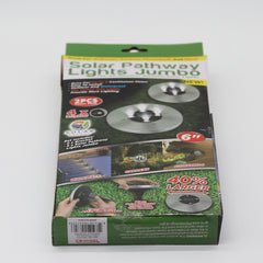 JUMBO SOLAR PATHWAY LIGHTS RD - Damaged Box