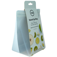 W&P Porter Silicone Reusable Storage Bag, 36oz Stand-Up-MINT