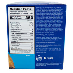 Soft Baked Energy Chocolate Chip made with Awake Chocolate 2.8oz - Caddies (12 per case) Best By 02/07/2026