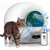 PurrTek Automatic Self-Cleaning Cat Litter Box - Gray
