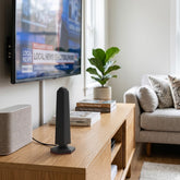 Antier Digital Indoor TV Antenna - Includes Power Amplifier and 16.4 ft Coaxial Cable