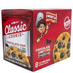 LTO Classic Cookie Soft Baked Chocolate Chip 3oz Caddies (12 per case) Best By : 08/08/2026