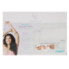 CONAIR TRUE GLOW SPA HEATED BEAUTY MITTS FOR SOFTER, HEALTHIER LOOKING SKIN