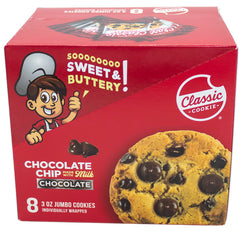 LTO Classic Cookie Soft Baked Chocolate Chip 3oz Caddies (12 per case) Best By : 08/08/2026