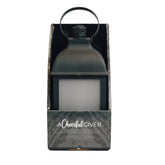 HARPER LANTERN ~ Dimensions: 4 x 9 LED lights, 3x AAA Batteries (not included) 5 hour timer