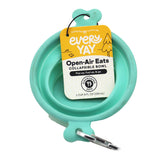 EveryYay 1 Cup Dog Travel Bowl Teal