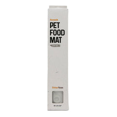 Pet Food Mat- Light Gray