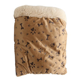 SMART HOME EMBOSSED SNUGGLE SACK PET BED