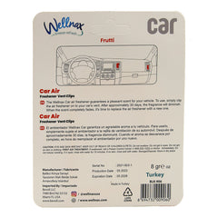 Wellnax Car Clips Refresher Frutti 20/6  - Exp. 05/28