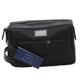 BAIN MILLER - NYLON TOILETRY BAG - BLACK
