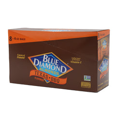 Blue Diamond TEXAS BBQ 18-4OZ FOIL - Exp. 05/26, sold by pdq of 8 4oz