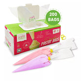 Craftit Edibles Disposable Pastry Bags 200 bags 12 in