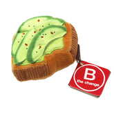 P.L.A.Y. Avocado Toast Brunch Mini Plush Dog Toy
