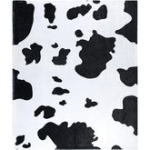 Cow Print Throw Blanket - 50 x 60