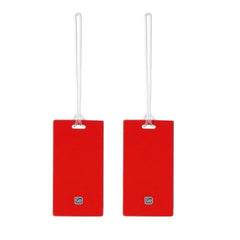 Go Travel Tag Me Luggage Tags | Assorted Red, Orange & Blue – 2 Pack