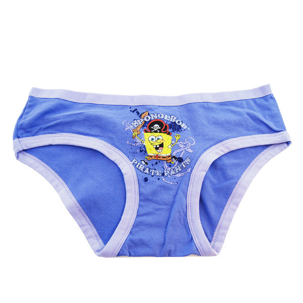 SpongeBob Pirate Pants Panties (Asst Sizes 12-9ct bags/cs) - Each Bag –