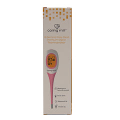 Caring Mill 8 Second Digital Thermometer - Pink