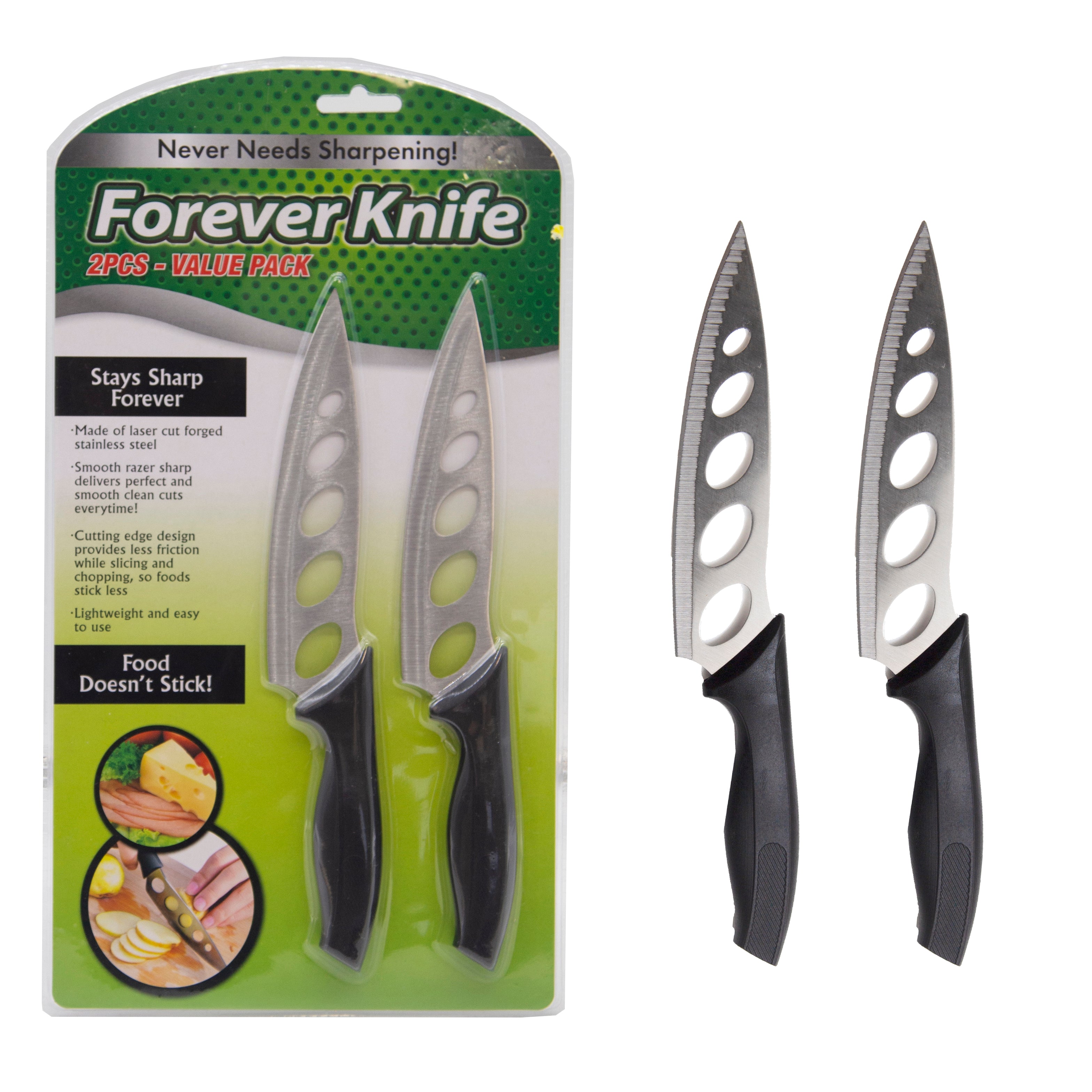 Forever Sharp 2 Piece Knife Set by Tekno - FabFitFun