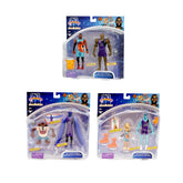 Space Jam A New Legacy On Court Rivals Figure 2 Pack - Sold by Piece / Case Pack of 4 Assorted- ( 2 Lebron James & Chronos, 1 Tasmanian Devil & The Brow, 1 Lola Bunny & Wet/fire )