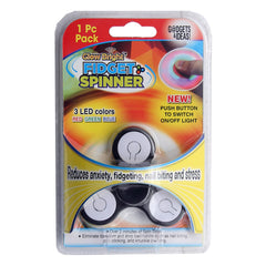 Fidget Spinners with LED Push Button Light