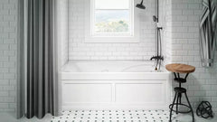 Bathtub: Cetra - White - Sold with No Warranty