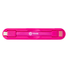 8 Pin Cable Phone Stand Pre Priced $5 Assorted Colors - 3 Turquoise UPC # 841856117357, 3 Pink UPC # 841856117340, 6 White UPC # 841856117326, 6 Black UPC # 841856117333