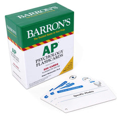 Barron's AP Psychology Flashcards Fourth Edition - pre priced $21.99