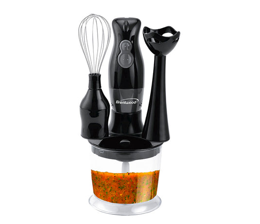 Brentwood 3 In 1 Hand Blender Chopper And Whisk
