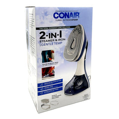 Conair 2-in-1 Steamer & Iron with Gentle Temp