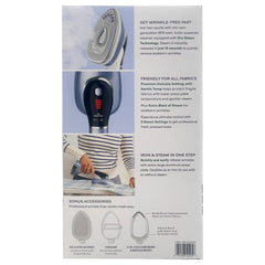 Conair 2-in-1 Steamer & Iron with Gentle Temp