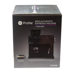 GE Profile™ Semi Automatic Espresso Machine + Frother Black