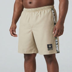BIG & TALL MEN'S US ARMY - CVC FRENCH TERRY - BEIGE (WS# 81518B / 81517) ~ Shorts