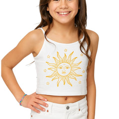 Spaghetti Strap Tank Sun - Assorted Sized - $5 Pre Priced- Small (UPC # 622793325780), Medium ( UPC # 622793325773), Large ( UPC # 622793325766), XL (UPC # 022793325759) SM