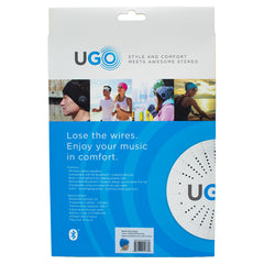 UGO Beanie - Blue/Light Blue Beanie - with Bluetooth Headphones Pre-Priced $39.99