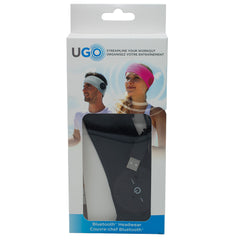 UGO Beanie - Black Sport Head Band - with Bluetooth Headphones